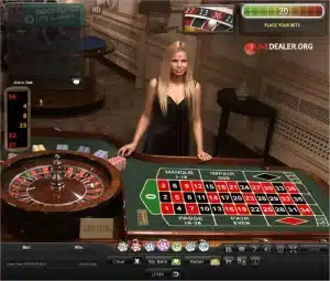 live roulette