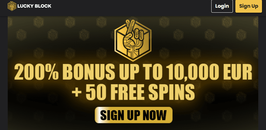 pay n play casinos lucky block