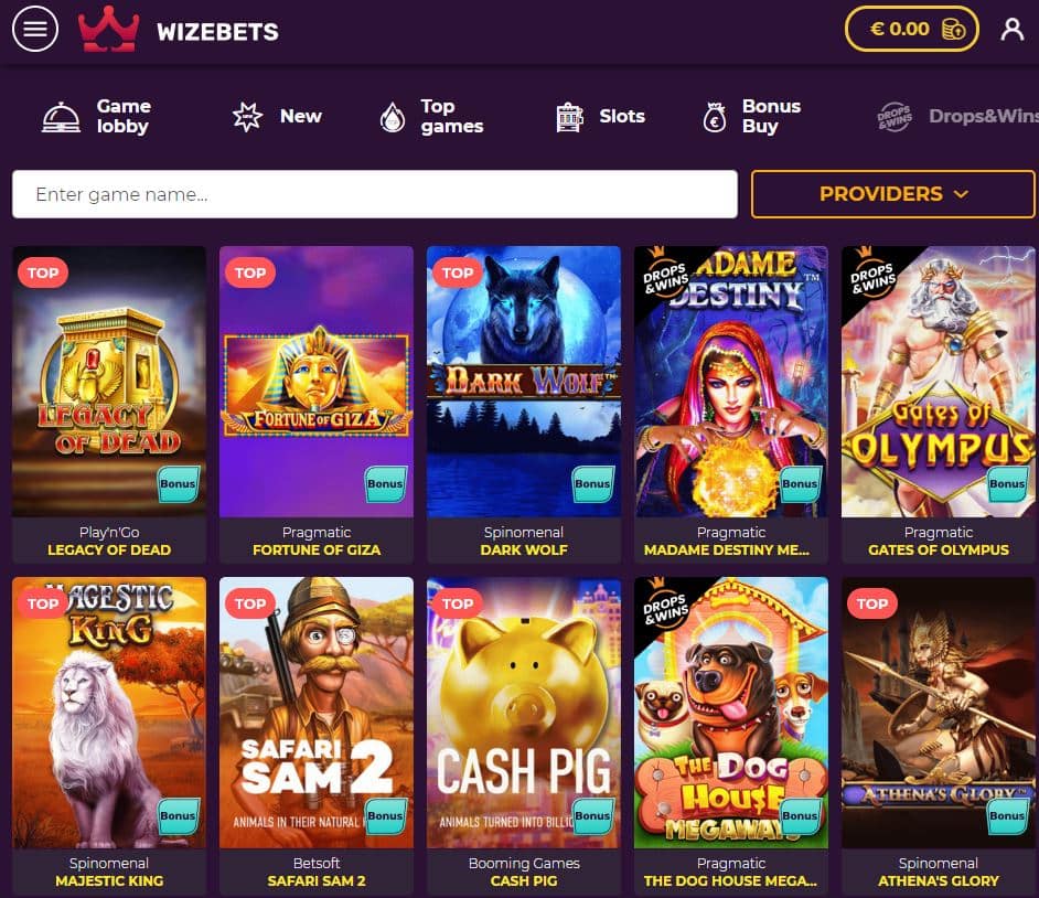Wizebets direct uitbetalen casino