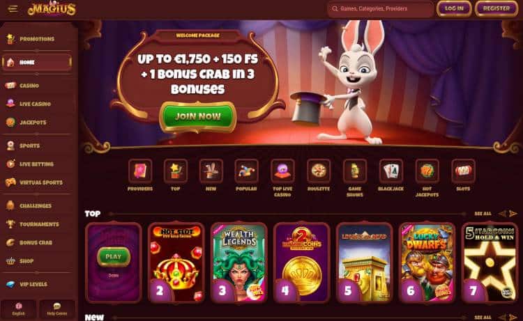 Magius beste online casino